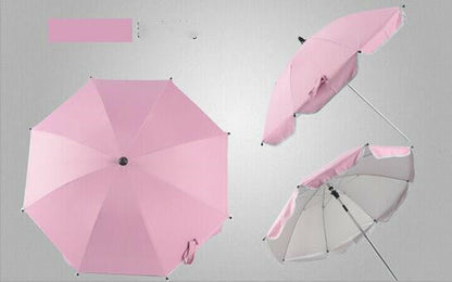 360 Degrees Pram Umbrellas Baby Stroller Cart Accessories - BIT OF THIS BIT OF THAT