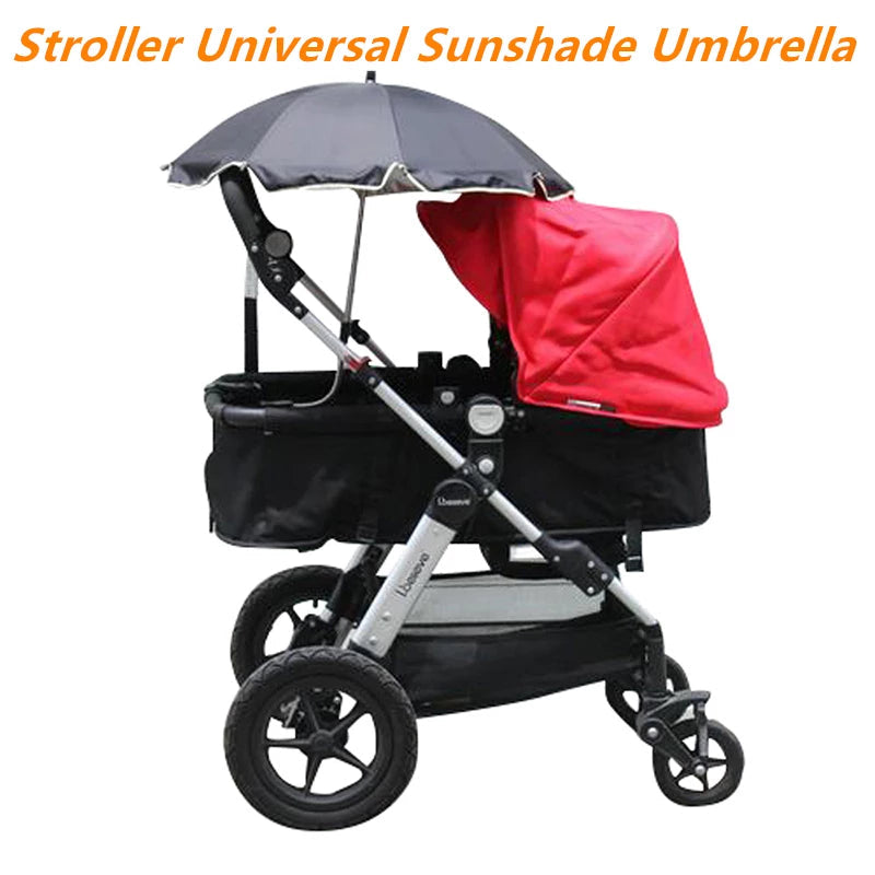 360 Degrees Pram Umbrellas Baby Stroller Cart Accessories - BIT OF THIS BIT OF THAT