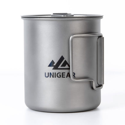 100% Titanium Camping Cup 450ml - BIT OF THIS BIT OF THAT