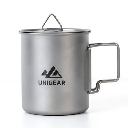 100% Titanium Camping Cup 450ml - BIT OF THIS BIT OF THAT