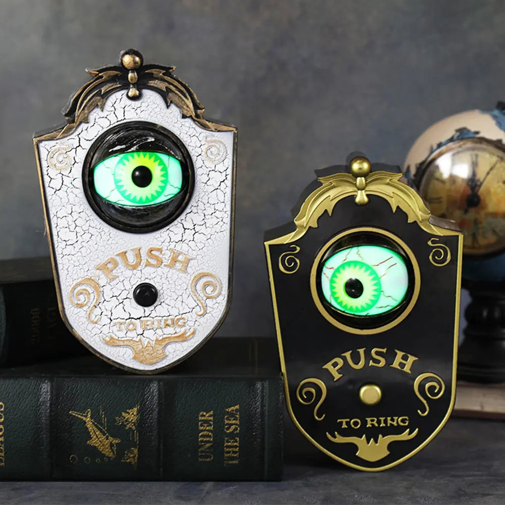 One-Eyed Glowing Halloween Doorbell Prop - BIT OF THIS BIT OF THAT