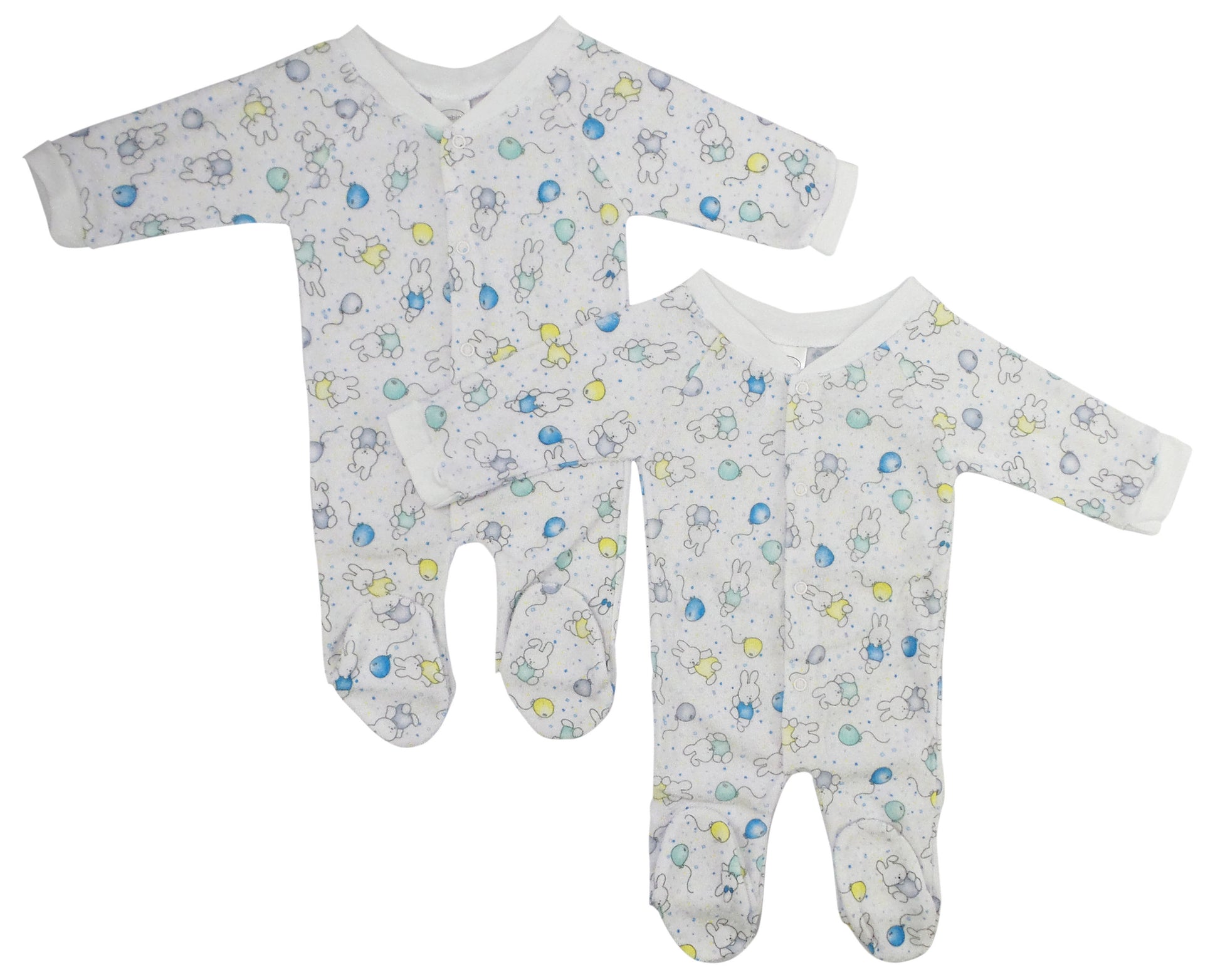 One Pack Terry Sleep & Play (Pack of 2) - BIT OF THIS BIT OF THAT