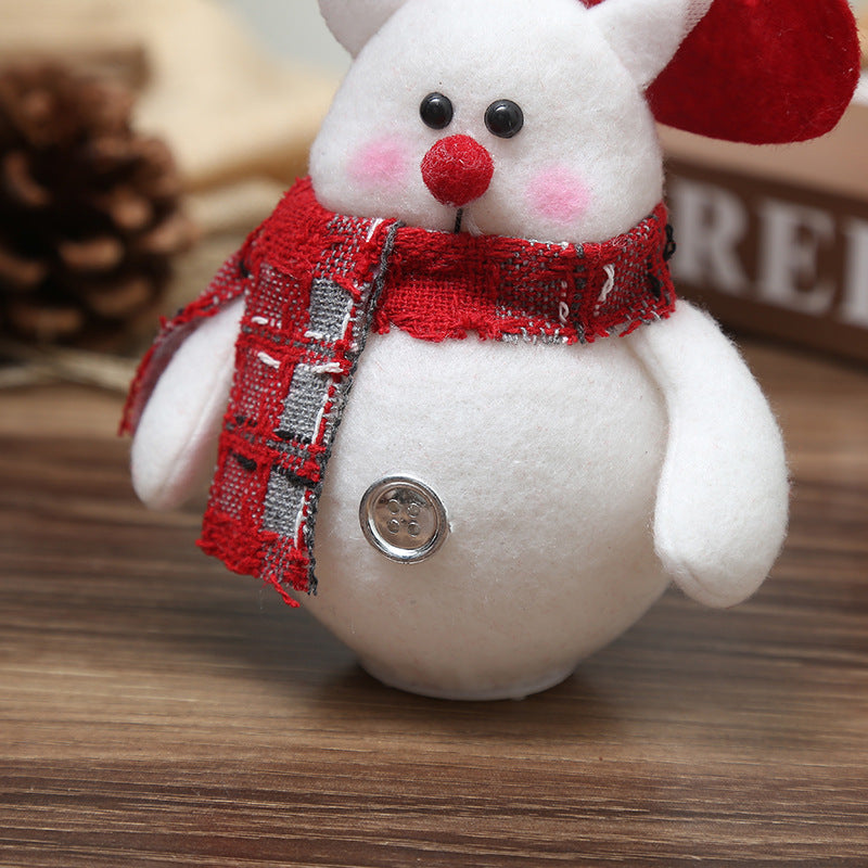 Christmas Decorations LED Santa Claus Snowman Ornaments - BIT OF THIS BIT OF THAT