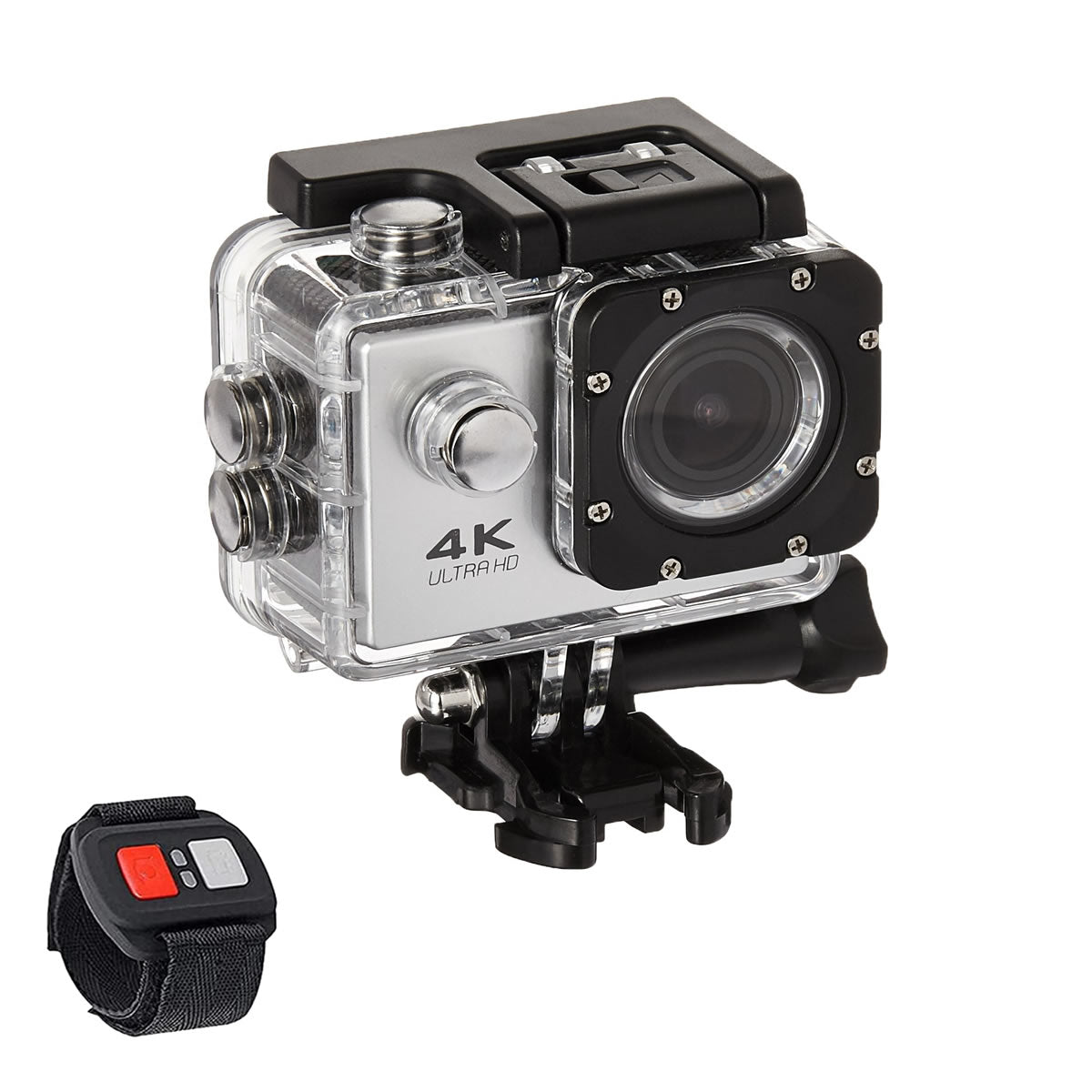 4K  Waterproof All Digital UHD WiFi Camera + RF Remote And Accessories - BIT OF THIS BIT OF THAT