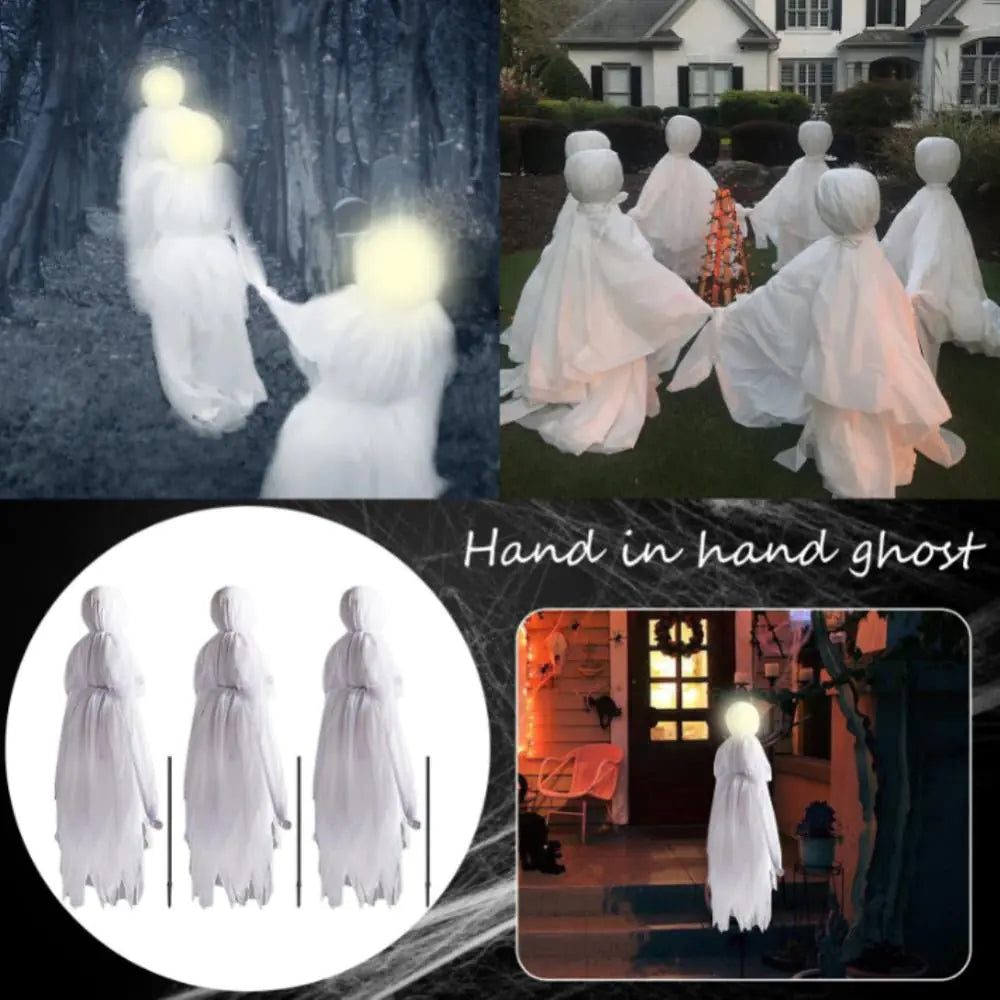 Holding Hands Ghost For Halloween Decoration - BIT OF THIS BIT OF THAT