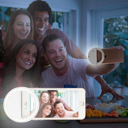 Portable Selfie Ring Clip On for Mobile Phone - BIT OF THIS BIT OF THAT