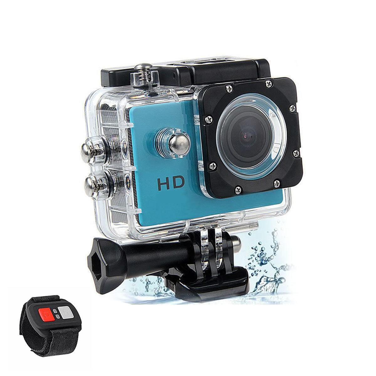 4K  Waterproof All Digital UHD WiFi Camera + RF Remote And Accessories - BIT OF THIS BIT OF THAT