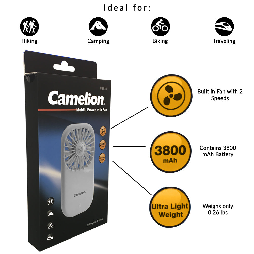 Camelion Mobile Power with Fan - BIT OF THIS BIT OF THAT