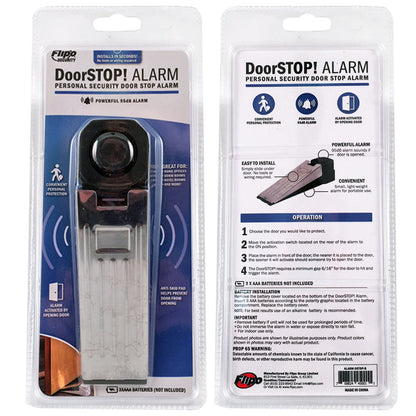 DoorSTOP! Alarm - Personal Security Door Stop Alarm - BIT OF THIS BIT OF THAT