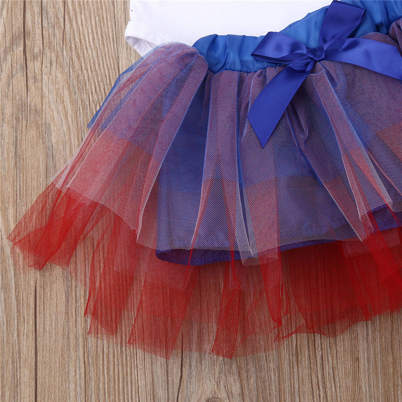 Fashion Newborn Baby Girl Sets 4th of July Clothes - BIT OF THIS BIT OF THAT