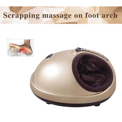 Foot Massager Machine Gold 3D Shiatsu Heat Kneading Pressing Relax - BIT OF THIS BIT OF THAT