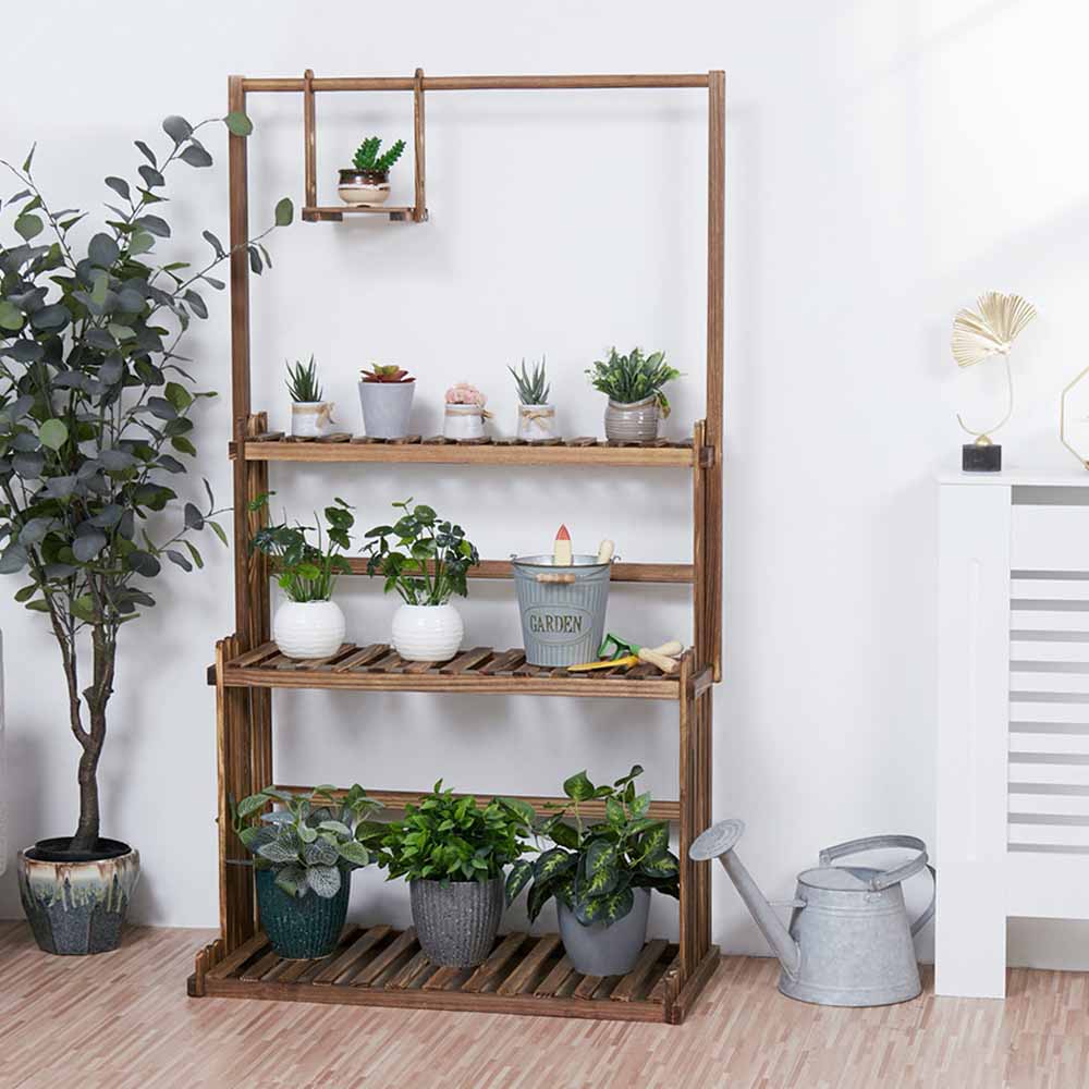 3 Tier Wooden Plant Home Decor Stand - BIT OF THIS BIT OF THAT