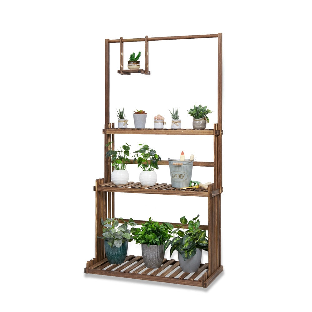 3 Tier Wooden Plant Home Decor Stand - BIT OF THIS BIT OF THAT