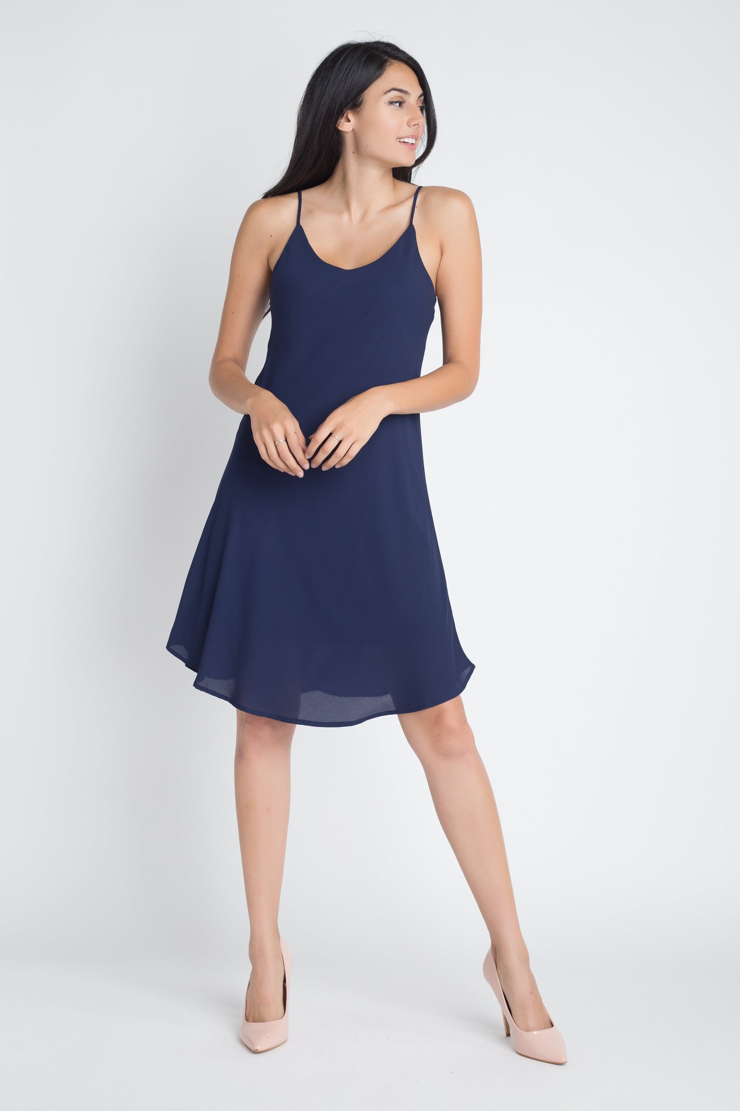 Women's Casual Sleeveless Flowy Dress - BIT OF THIS BIT OF THAT