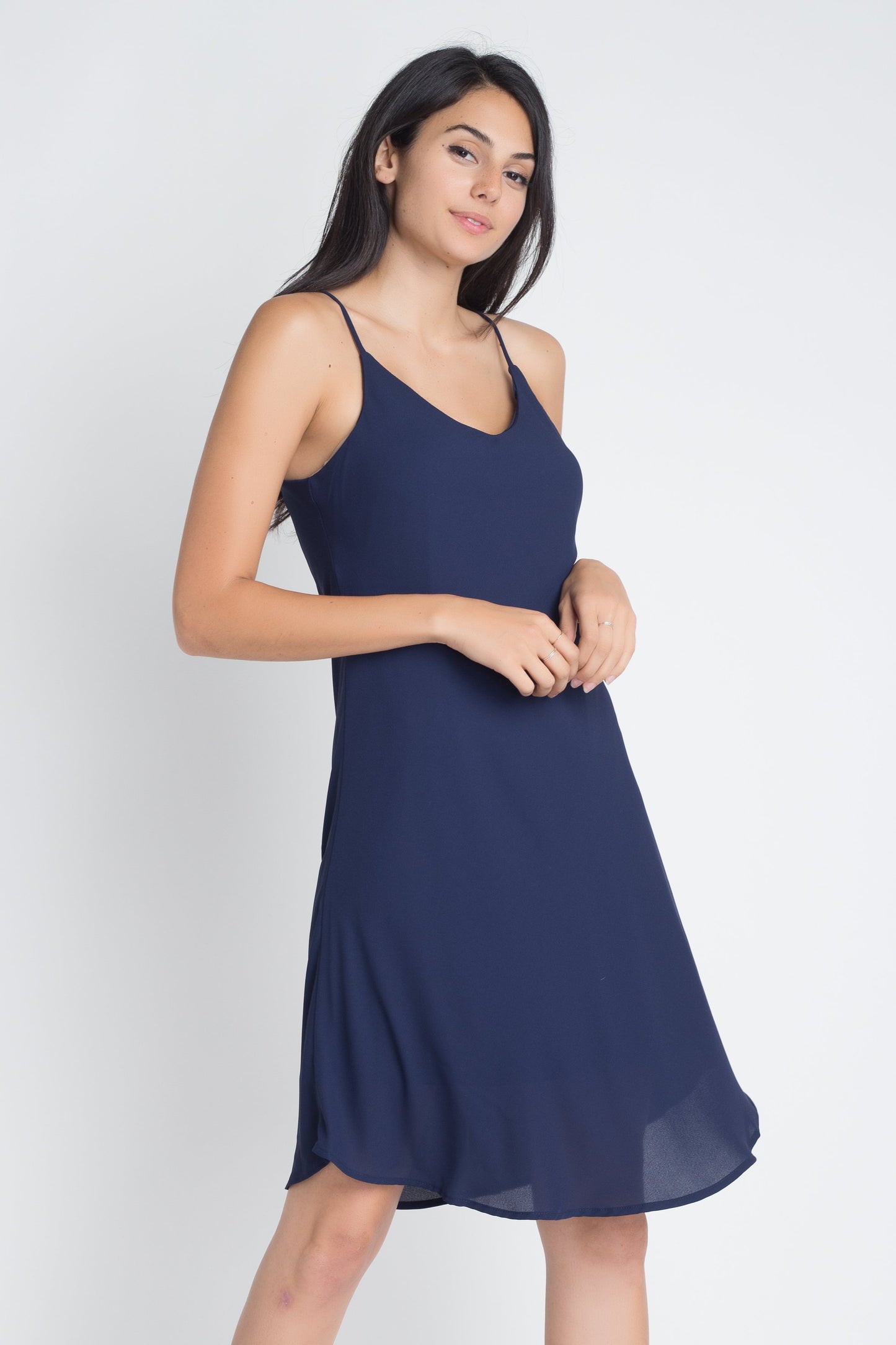 Women's Casual Sleeveless Flowy Dress - BIT OF THIS BIT OF THAT