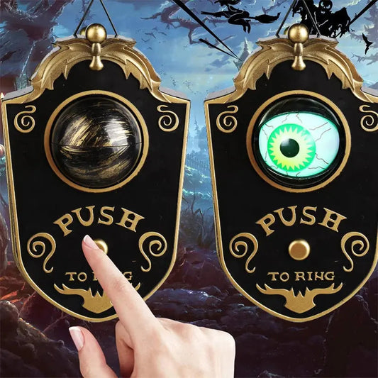 One-Eyed Glowing Halloween Doorbell Prop - BIT OF THIS BIT OF THAT