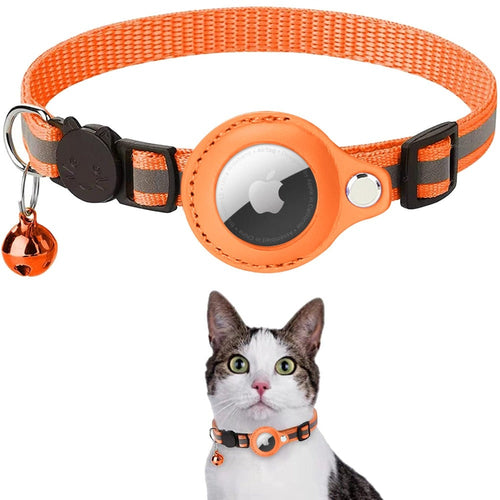 Reflective Airtag Case Collar for Cats and Dogs - BIT OF THIS BIT OF THAT