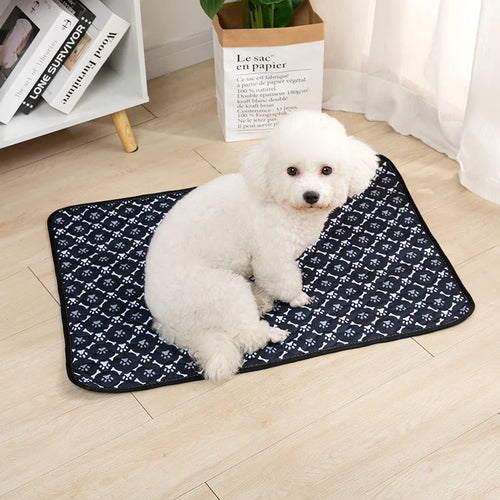 Dog Pee Pad Blanket Reusable Absorbent Diaper Washable Puppy Training