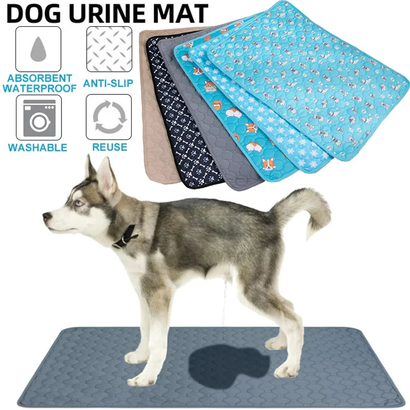 Dog Pee Pad Blanket Reusable Absorbent Diaper Washable Puppy Training