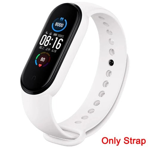 Strap for Xiaomi Mi Band 3 4 5 6 7 Sport Bracelet Silicone Wrist Strap - BIT OF THIS BIT OF THAT