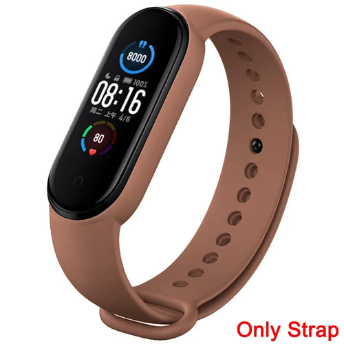 Strap for Xiaomi Mi Band 3 4 5 6 7 Sport Bracelet Silicone Wrist Strap - BIT OF THIS BIT OF THAT