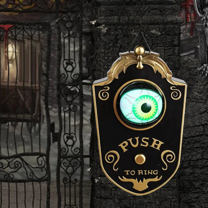 One-Eyed Glowing Halloween Doorbell Prop - BIT OF THIS BIT OF THAT