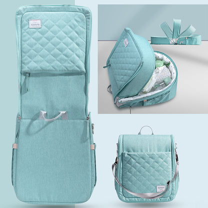 Portable Baby Diaper Bag Backpack with Changing Pad - BIT OF THIS BIT OF THAT