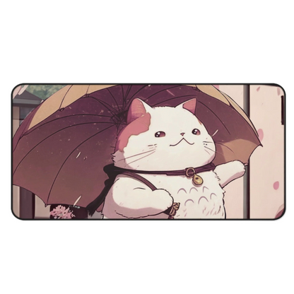 Anime Cat Desk Mat - BIT OF THIS BIT OF THAT