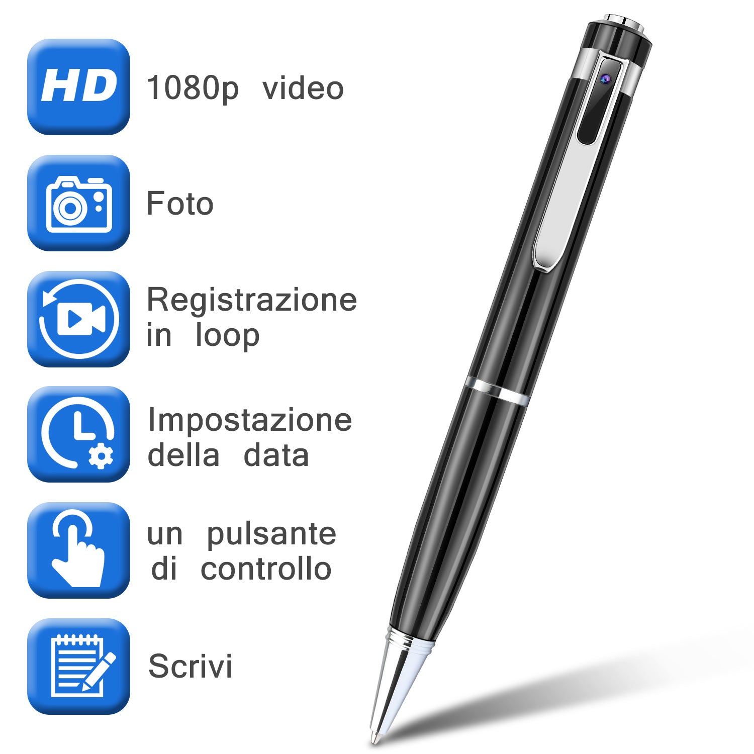 1080P HD Mini Camcorder Sports DV DVR Camcorder Hidden Camera Pen - BIT OF THIS BIT OF THAT