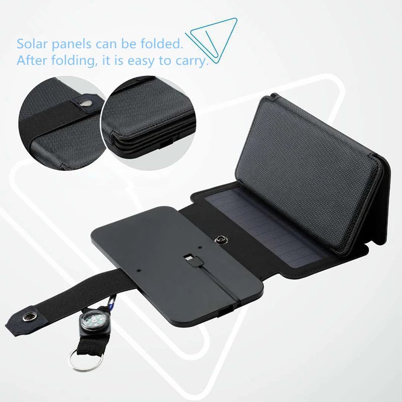 Folding Solar Charger - BIT OF THIS BIT OF THAT