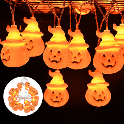 Home Decor LED Pumpkin Lights Halloween String Lights - BIT OF THIS BIT OF THAT