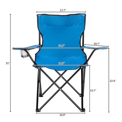 Outdoor lightweight Chair Portable Folding Camping Chair - BIT OF THIS BIT OF THAT