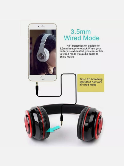 Ninja Dragon Z10 Color Changing Bluetooth Headphones - BIT OF THIS BIT OF THAT