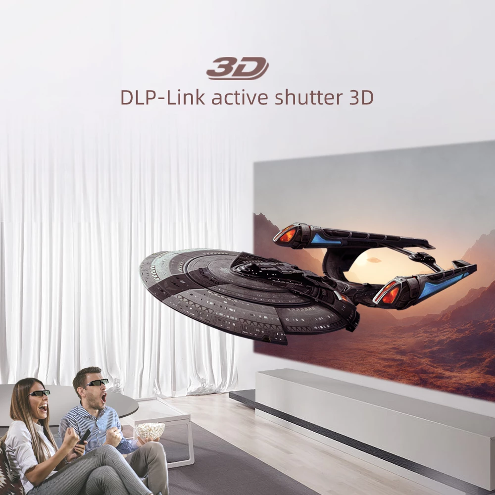 3D Glass for DLP 3D Projector UFO U50 P12 R19 DLP-Link Active Shutter - BIT OF THIS BIT OF THAT