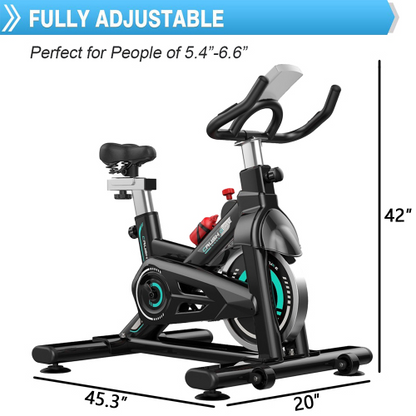 Indoor Stationary Exercise Cycling Training Bike for Home - BIT OF THIS BIT OF THAT