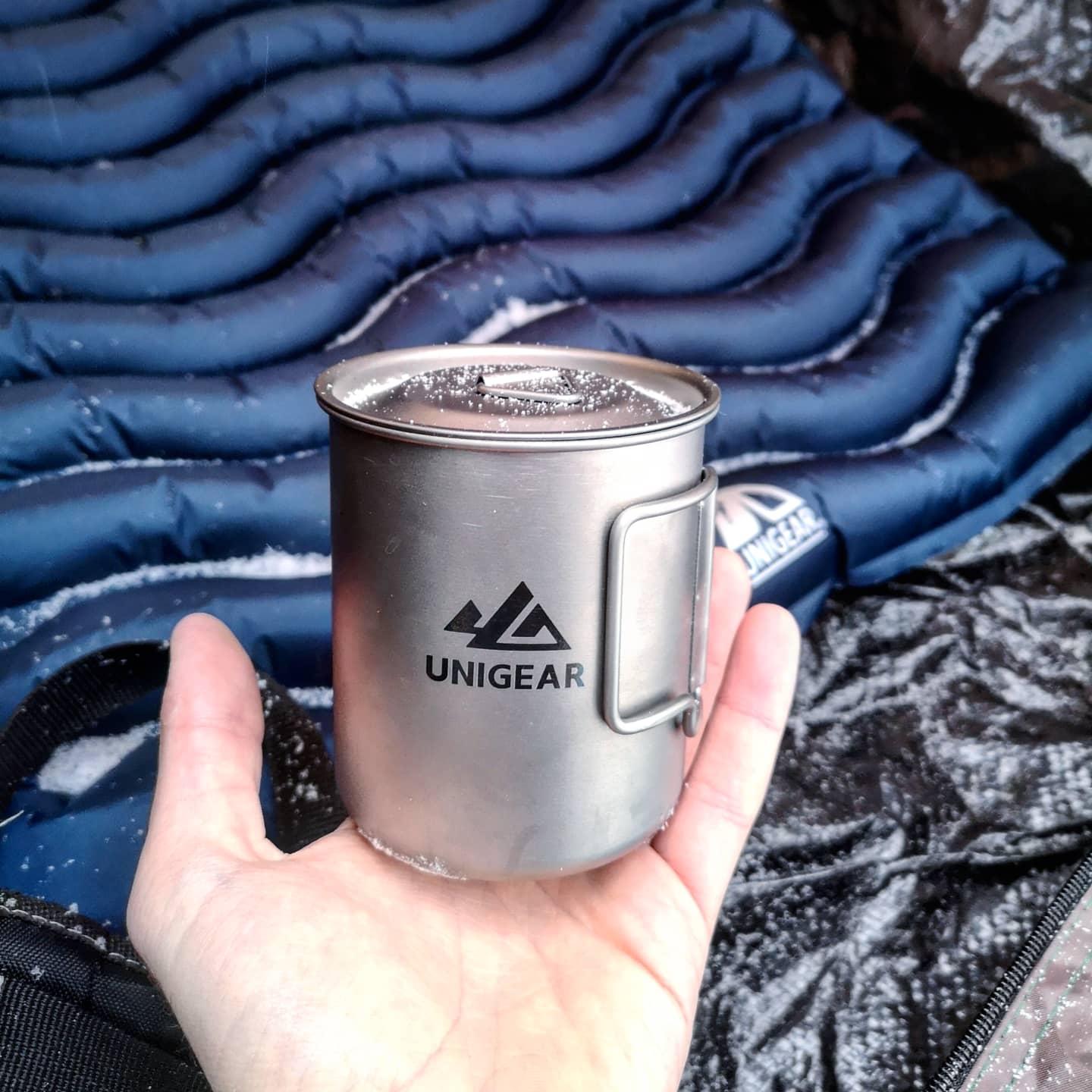 100% Titanium Camping Cup 450ml - BIT OF THIS BIT OF THAT