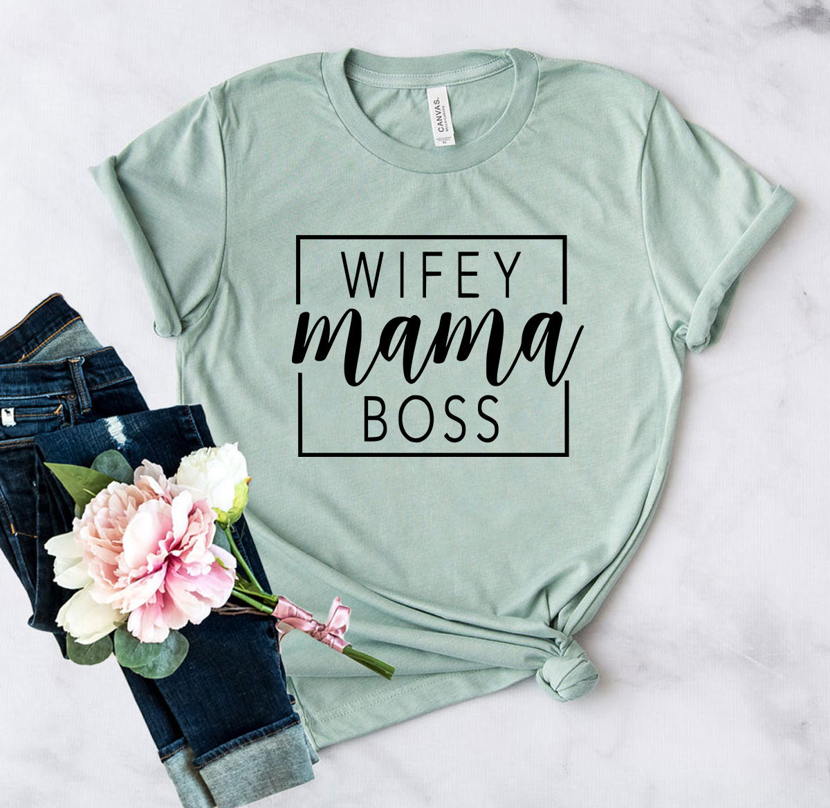 Wifey Mama Boss shirt - BIT OF THIS BIT OF THAT