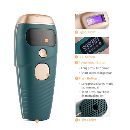 IPL Laser Epilator Painless 999999 Flashes Hair Removal Hair Remover - BIT OF THIS BIT OF THAT