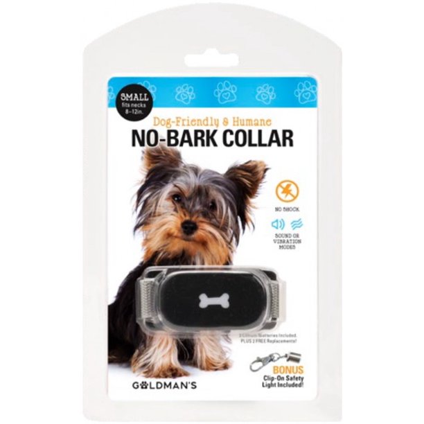 Goldman's No-Bark Training Dog Collar Friendly and Humane - Size Small - BIT OF THIS BIT OF THAT