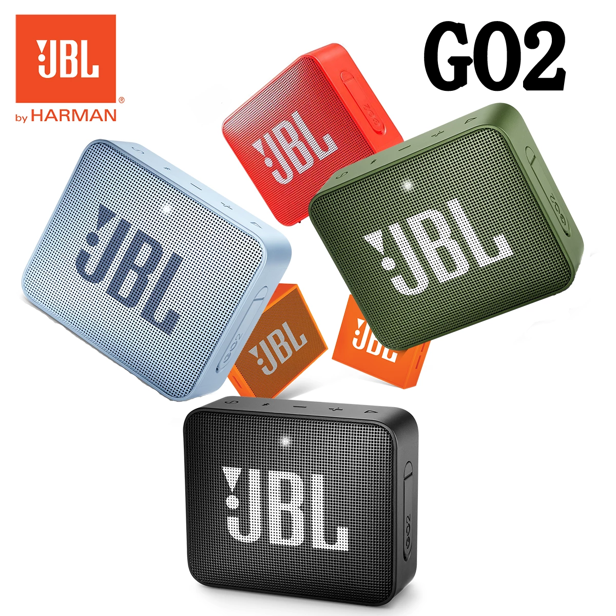 IPX7 Waterproof JBL GO 2 Wireless Bluetooth Speaker for Outdoor - BIT OF THIS BIT OF THAT