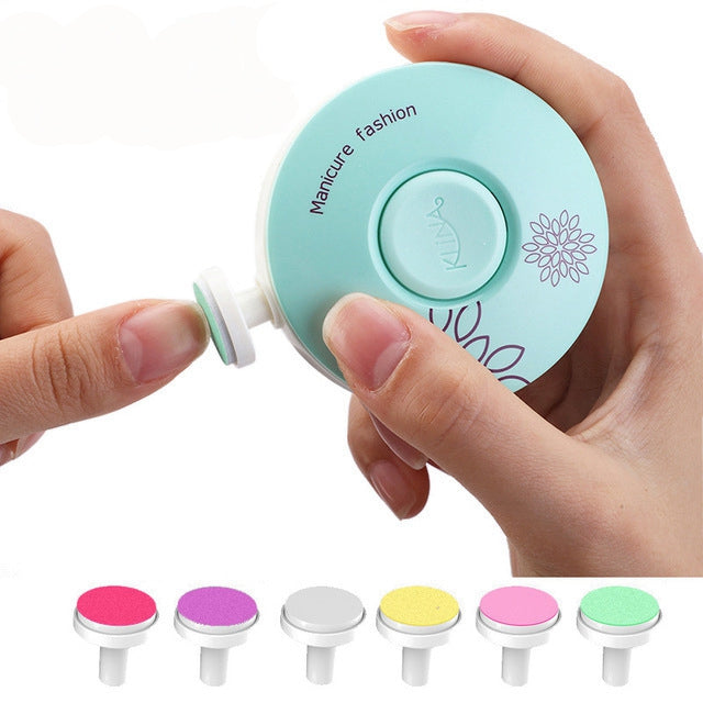 Electric Baby Nail Trimmer Nail Polisher Infant Manicure Scissors - BIT OF THIS BIT OF THAT