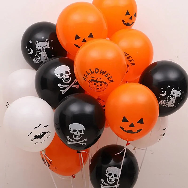 10 Pieces Halloween Decor Balloon - BIT OF THIS BIT OF THAT